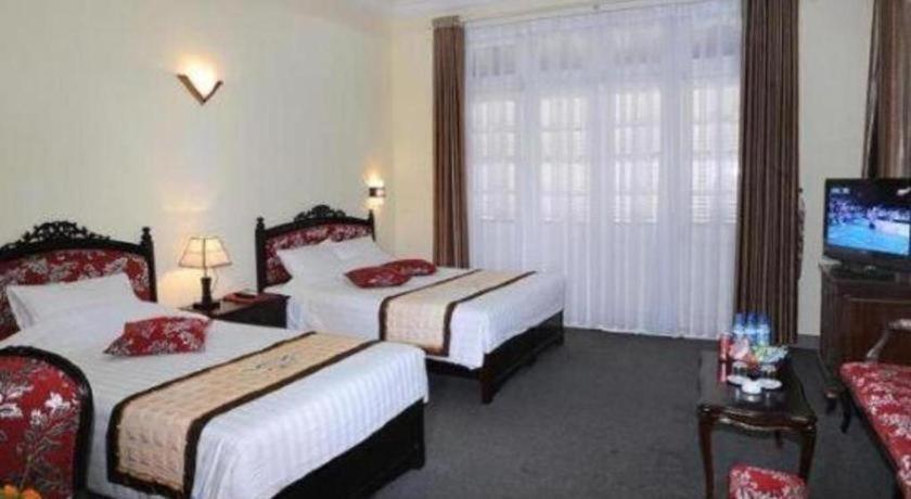 Hai Au Hotel Hai Phong Bagian luar foto