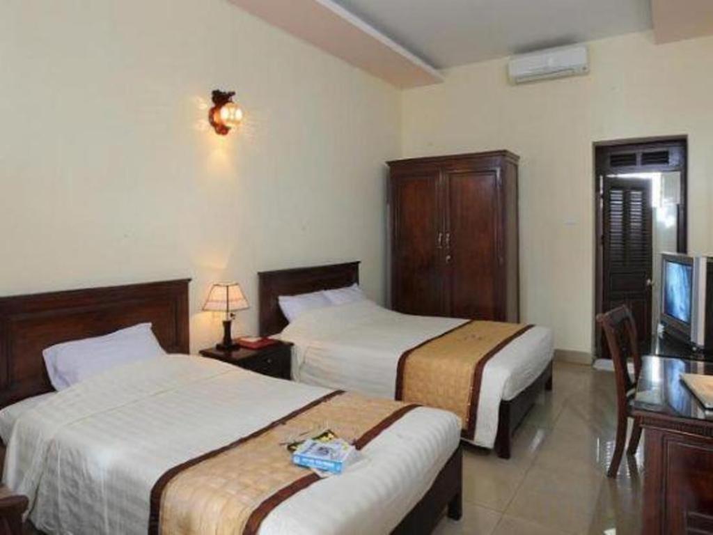 Hai Au Hotel Hai Phong Bagian luar foto