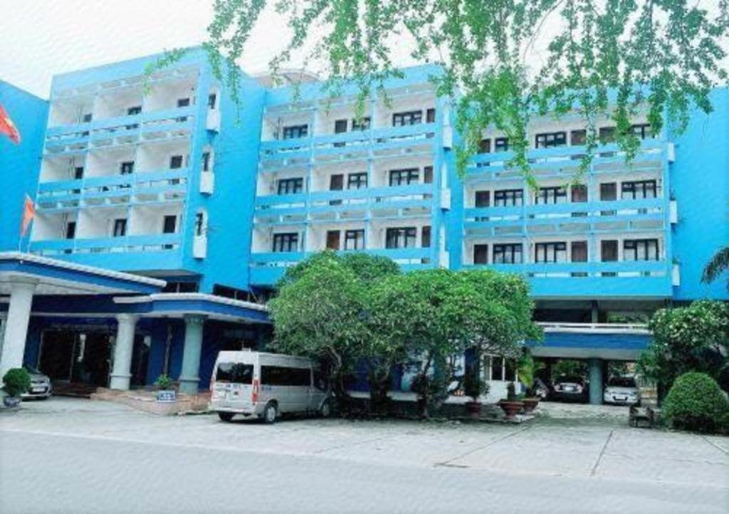 Hai Au Hotel Hai Phong Bagian luar foto