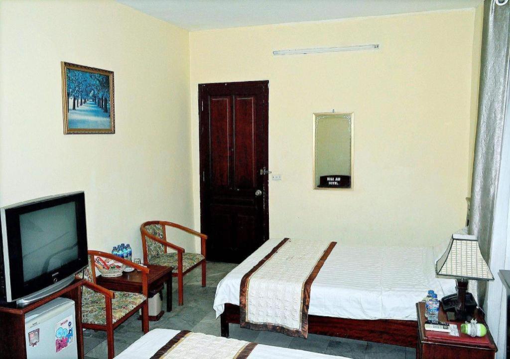 Hai Au Hotel Hai Phong Bagian luar foto