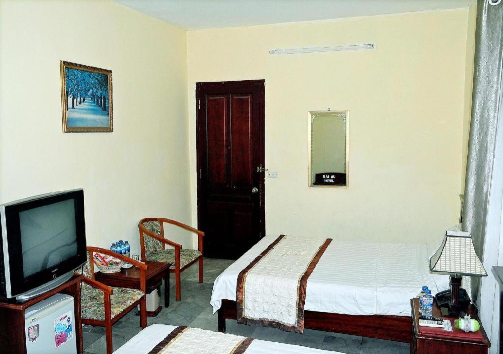 Hai Au Hotel Hai Phong Bagian luar foto