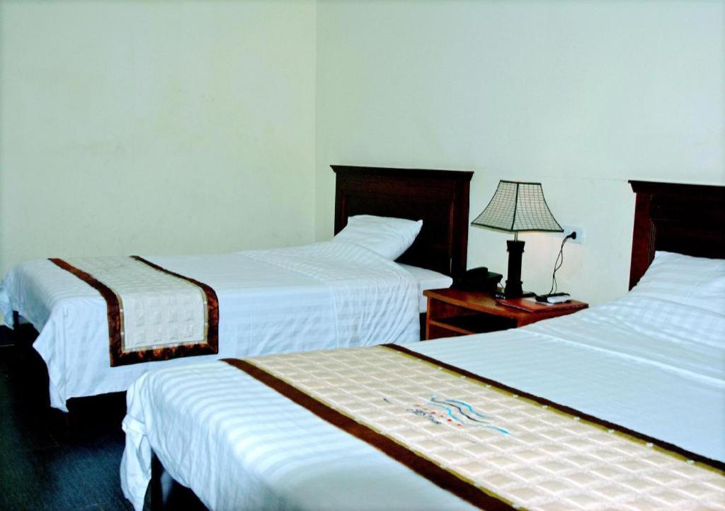 Hai Au Hotel Hai Phong Bagian luar foto